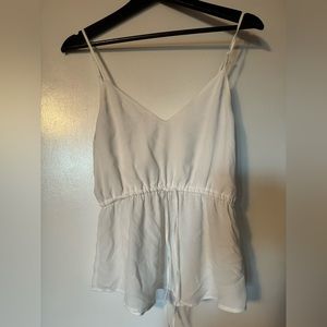 aritzia front tie top